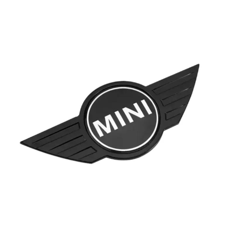 3D ABS Auto Styling Motorkap Embleem Sticker Refit Vervanging voor BMW Mini Cooper Logo R55 R56 R60 R61 Voorhoofd Hoofd Accessoires