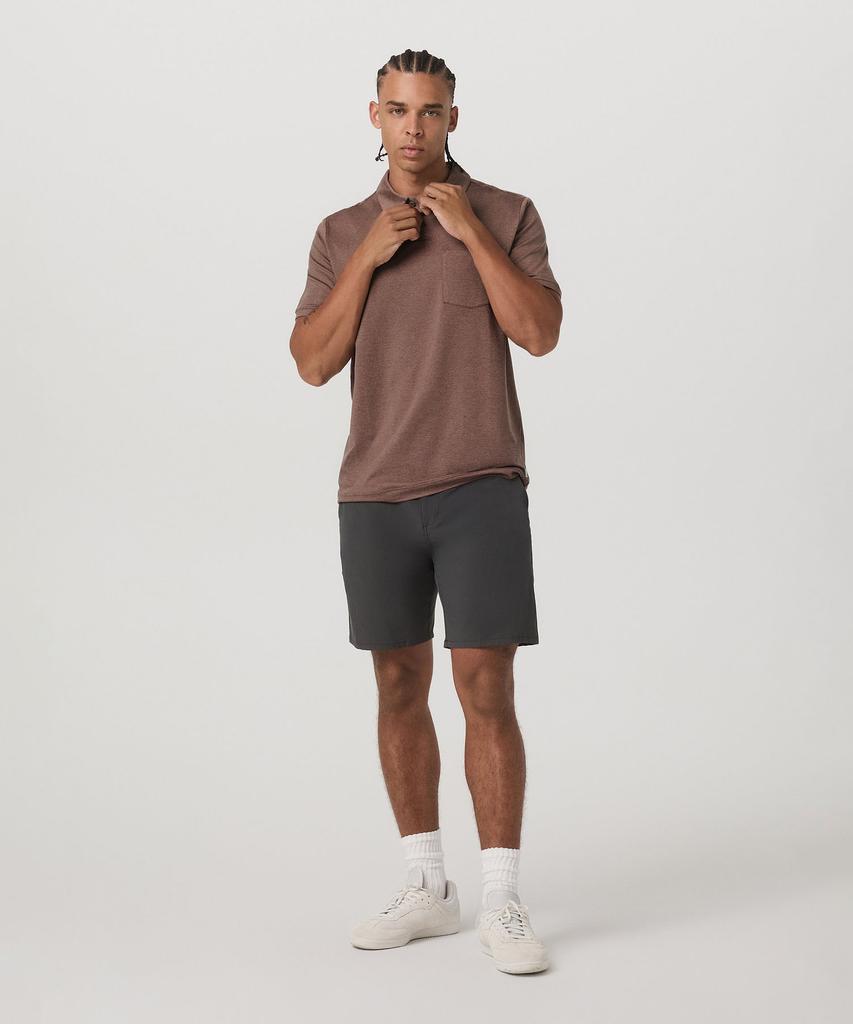 VUORI [Men'S] Short Sleeve Ponto Performance Polo_Brown_Vr16121029