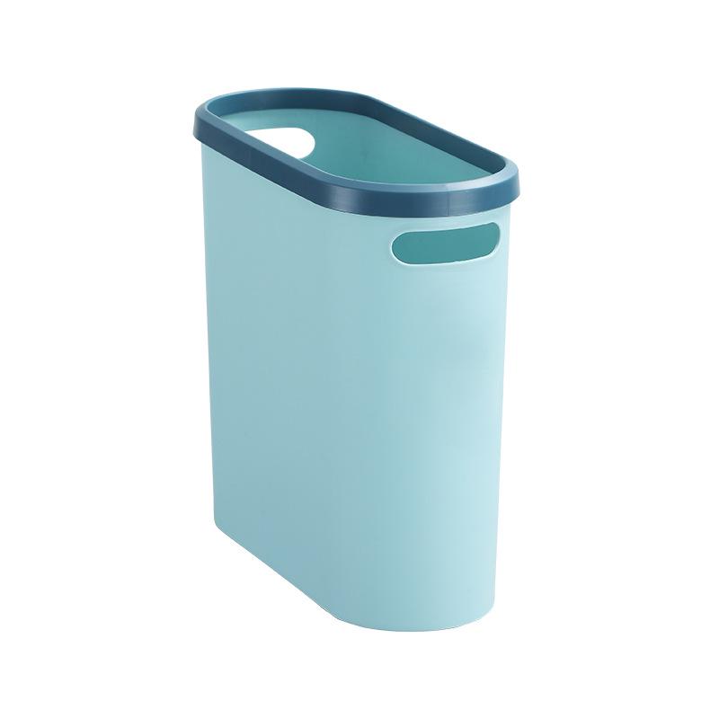 Press-Type Shared Trash Can with Lid for Toilet, Bedroom, Kitchen, and Bathroom Crevice Use