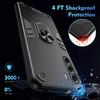 KEYSION Shockproof Armor Case for TECNO Camon 40 Pro 4G 5G Soft Silicone+PC Metal Ring Stand Phone Back Cover for CAMON 40 4G