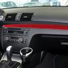 Instrument Panel strip Car inside Trim Accessories Sticker For BMW 1 Series E81 E82 E87 E88 2008-2013