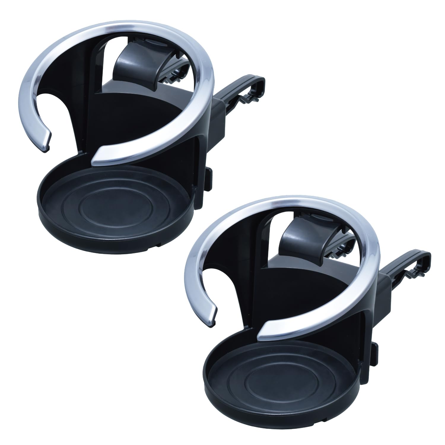 

SEIWA Набор для напитков в салон автомобиля Передовой металлический держатель для напитков с кондиционером и мягкий держатель для пассажира Легко протирается Подходит для бутылок 600 мл, 2, Крепится, Держатель,