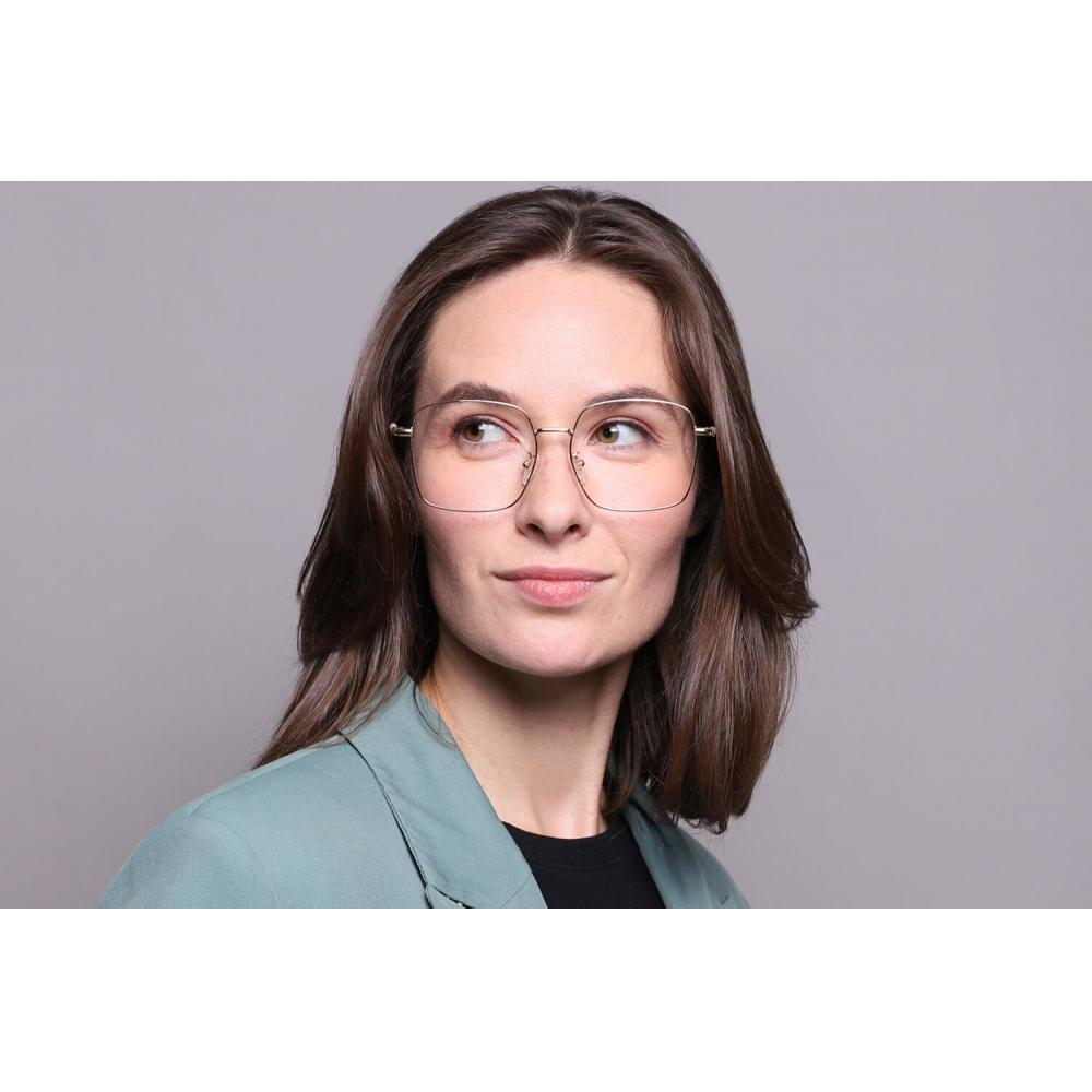 Full Rim Square Gold Smartbuy Collection Bibeth T3032 C5 Fashion Women Eyeglasses