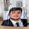 3D Josh Hutcherson Handsome Star Soft Flannel Blankets,Throw Blanket Comfortable Blanket for Picnic Beds Home Bedroom Cover Kids