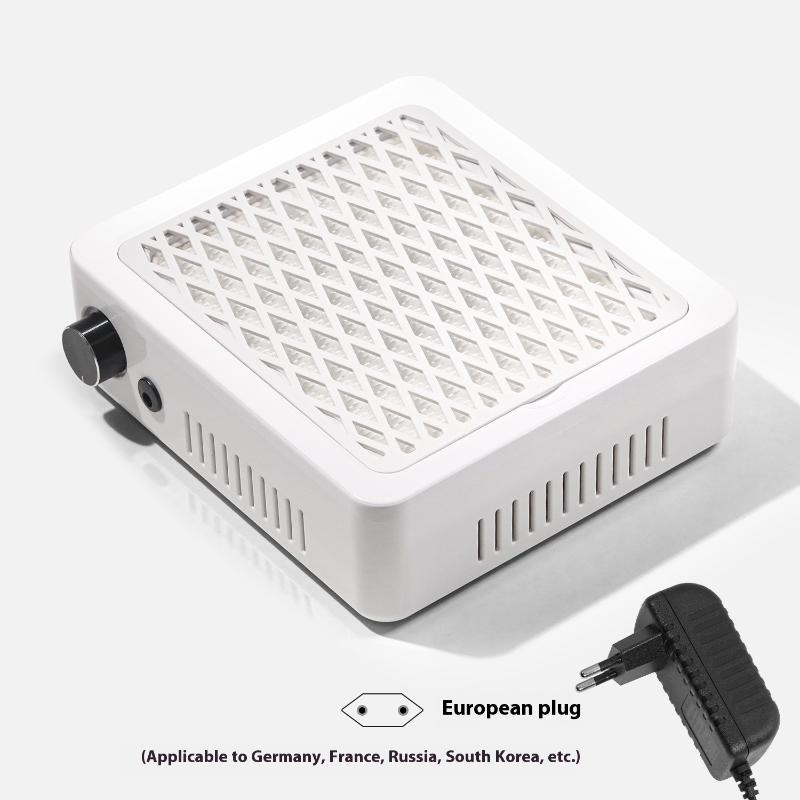 

4500 об/хв Супер Всмоктування Пилозбірник для Нігтів Потужний Екстрактор Пилу для Нігтів Вентилятор для Манікюру Пилосос та Фільтр