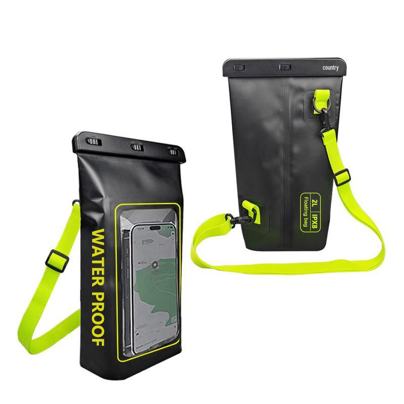 Wodoodporna torba na telefon z ekranem dotykowym, na zewnątrz, 2L (2-Pack)