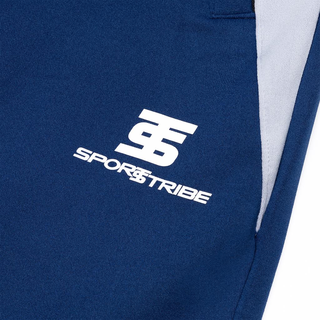 SPORTSTRIBE St Half-Zip Training Bottoms Nv /Bk