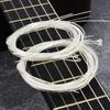 6 cuerdas de guitarra clásicas de nailon, accesorios plateados para guitarra clásica