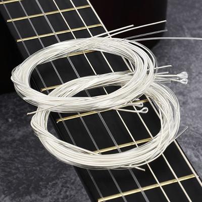 6Pc Guitar Strings Classical Nylon Classical Strings Silver Guitar Accessories