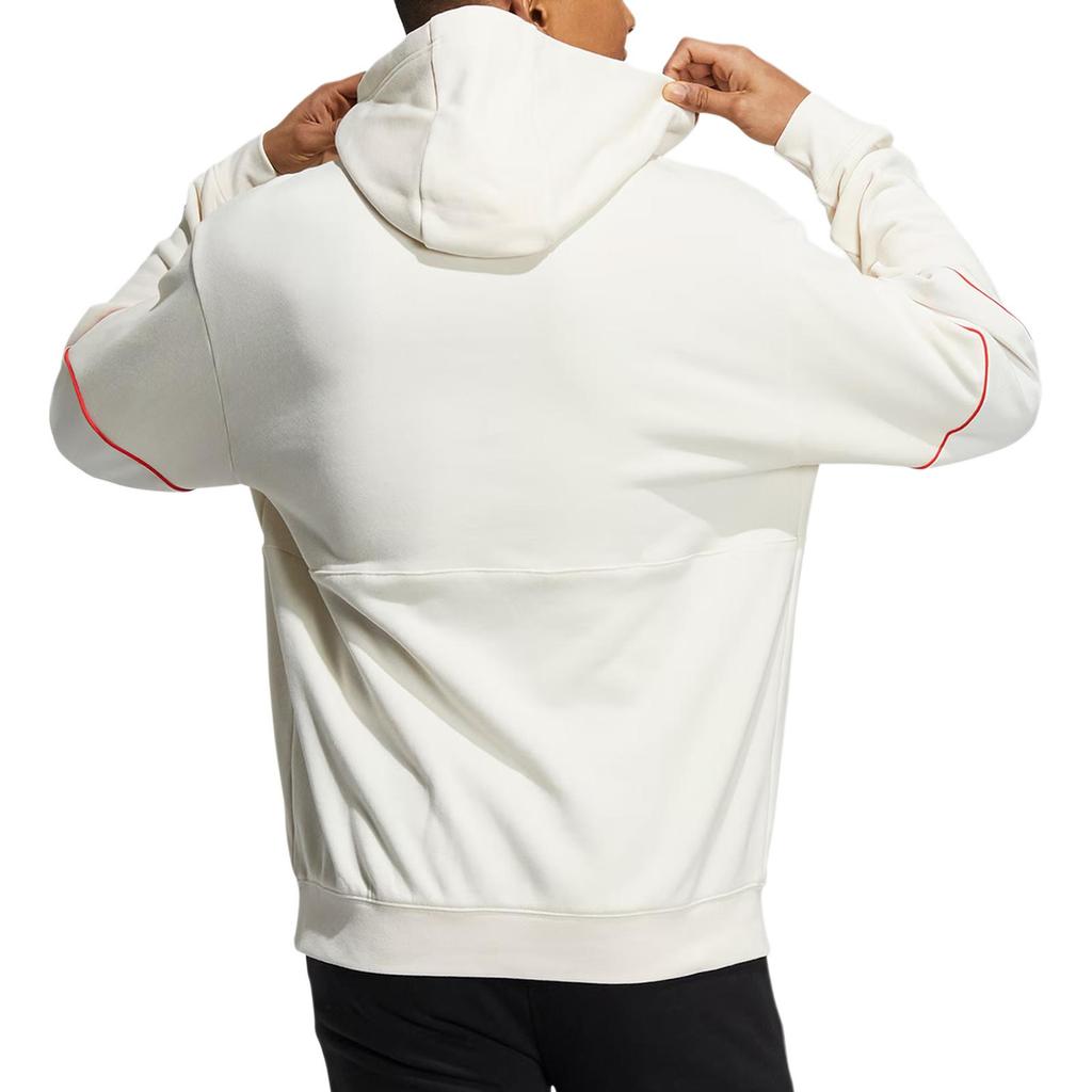 adidas Neo Sweatshirts Men's Ecru Hooded Moderate Regular HC9729