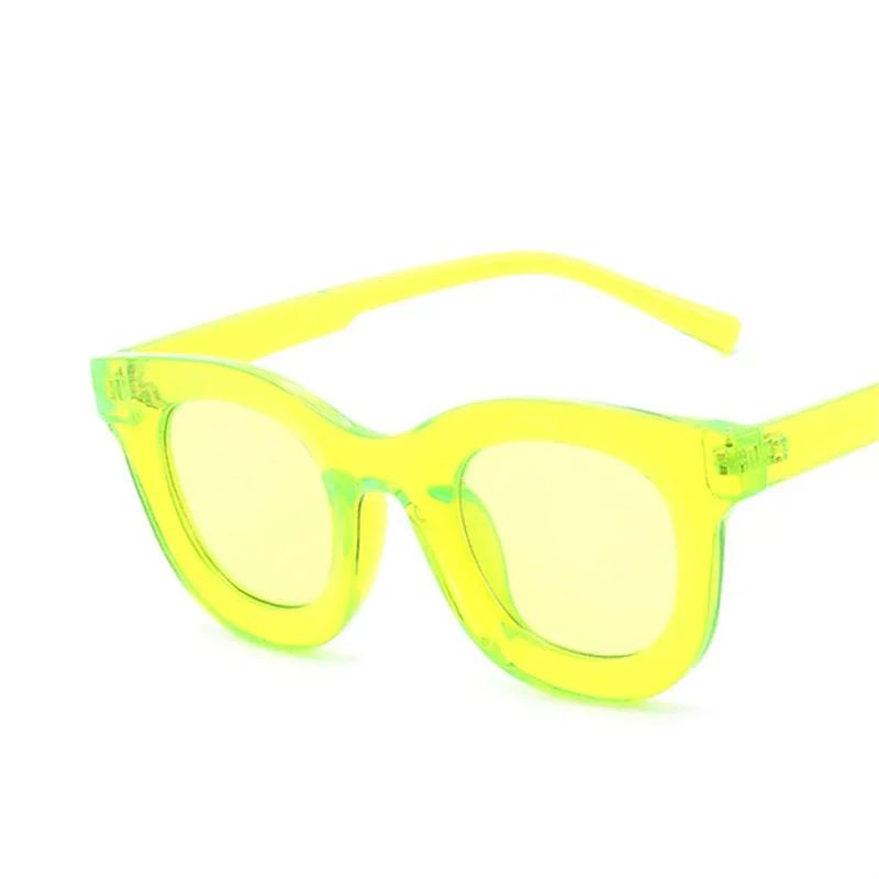 Vintage Round Sunglasses for Women Fashion Small Sun Glasses Men Vintage Hip Hop Yellow Blue Eyewear UV400