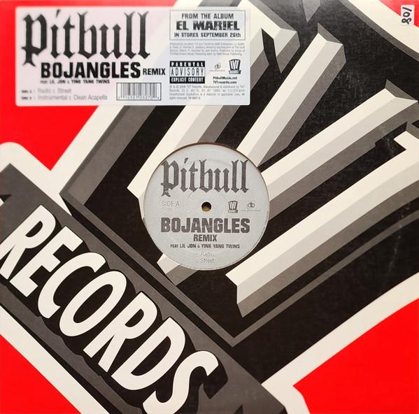 

12inch Record PITBULL LIL JON YING YANG TWINS Bojangles Remix TV28270 TVT Records 2006 US Rap HipHopRB Used