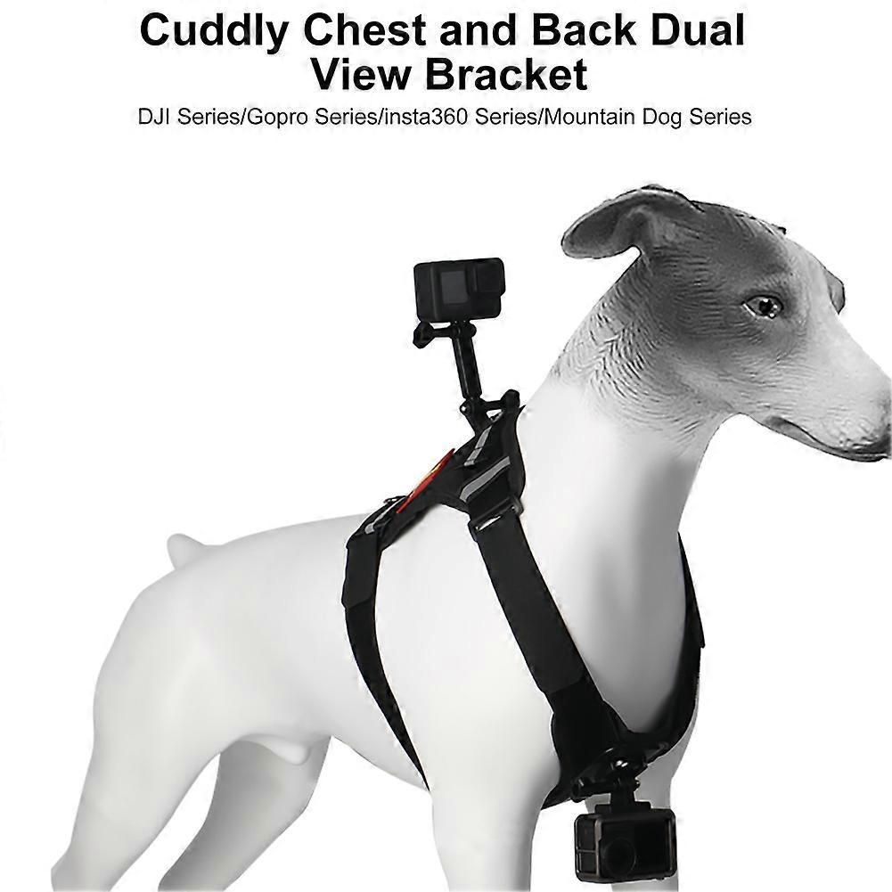 Adjustable Sports Camera Holder Strap for 12 11 10 9 8 7 6 5 4 Dog Harness Chest Strap Sports Camera Holder