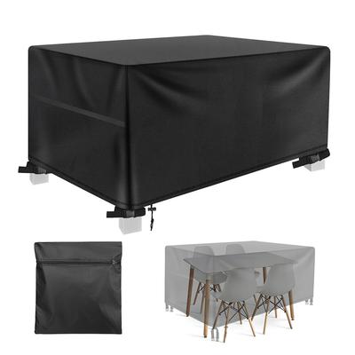 Outdoor Furniture Covers Waterproof Rain Snow Dust Wind-Proof Anti-UV Oxford Fabric for Garden Lawn Patio Table Chair Protection