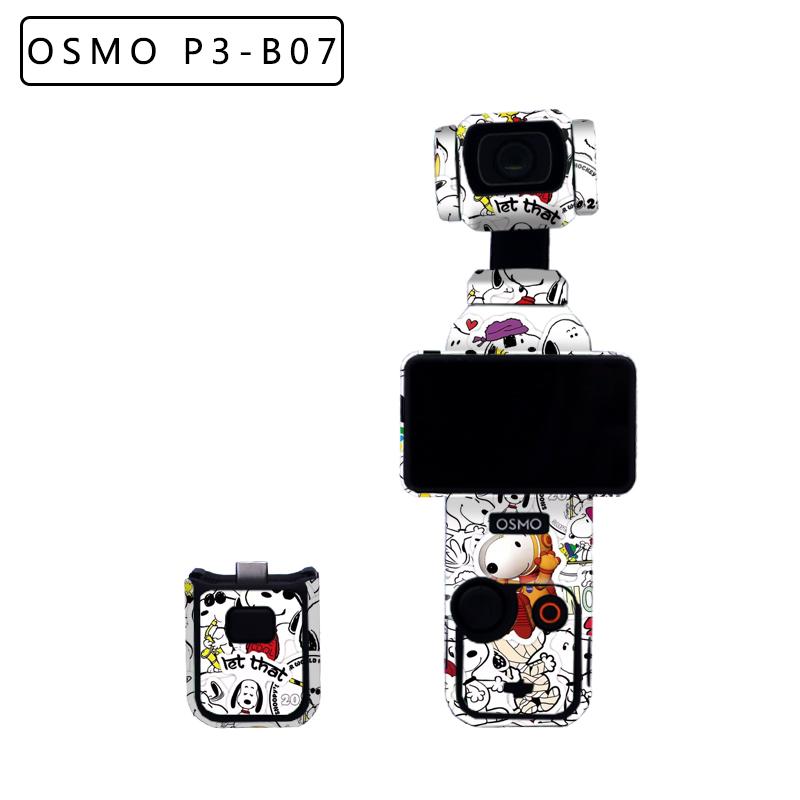 

For DJI Osmo Pocket 3 Sticker Decal Skin Creator Combo Wrap Anti-Scratch Camera Protector Coat Pocket 3 Accessories