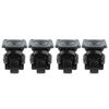 4pcs Level Adjustment Caster GD‑60F Heavy Duty Industrial Roller Wheel Leveling Caster Wheels