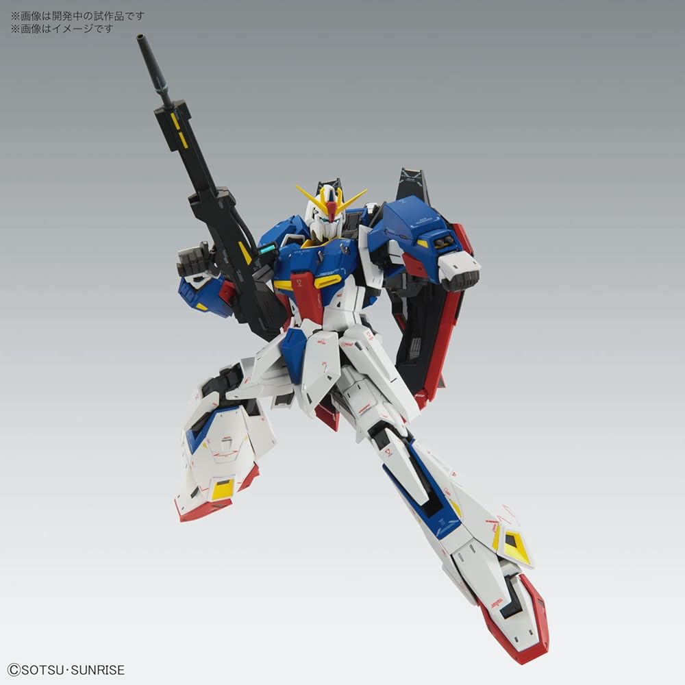 Bandai Spirits MG Zeta Gundam Ver.Ka 1/100 Scale Color-Coded Plastic Model Kit