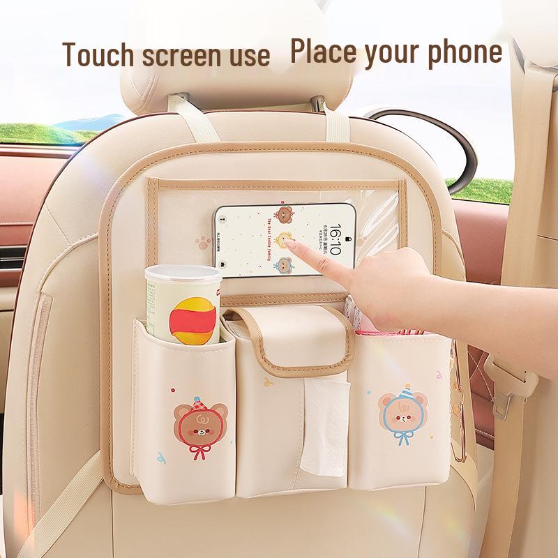 Multifunctional Car Seat Back Hanging Trash and Storage Bag