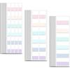 420pcs Sticky Index Tabs File Flags File Index Tabs Writable Page Markers for Labeling Organizing Documents File Folders Books