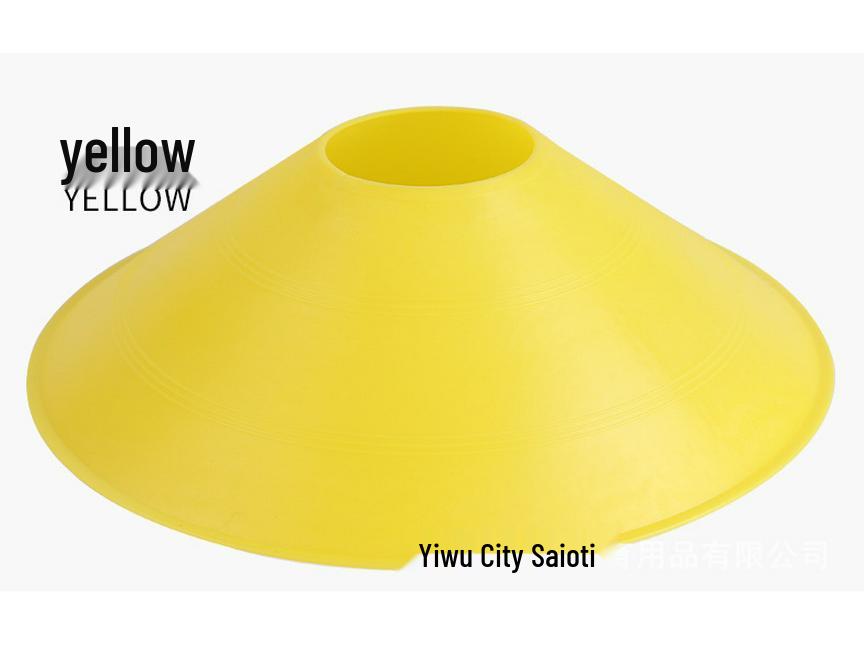 30g Thick Round Logo Disc Football Training Marker Cone