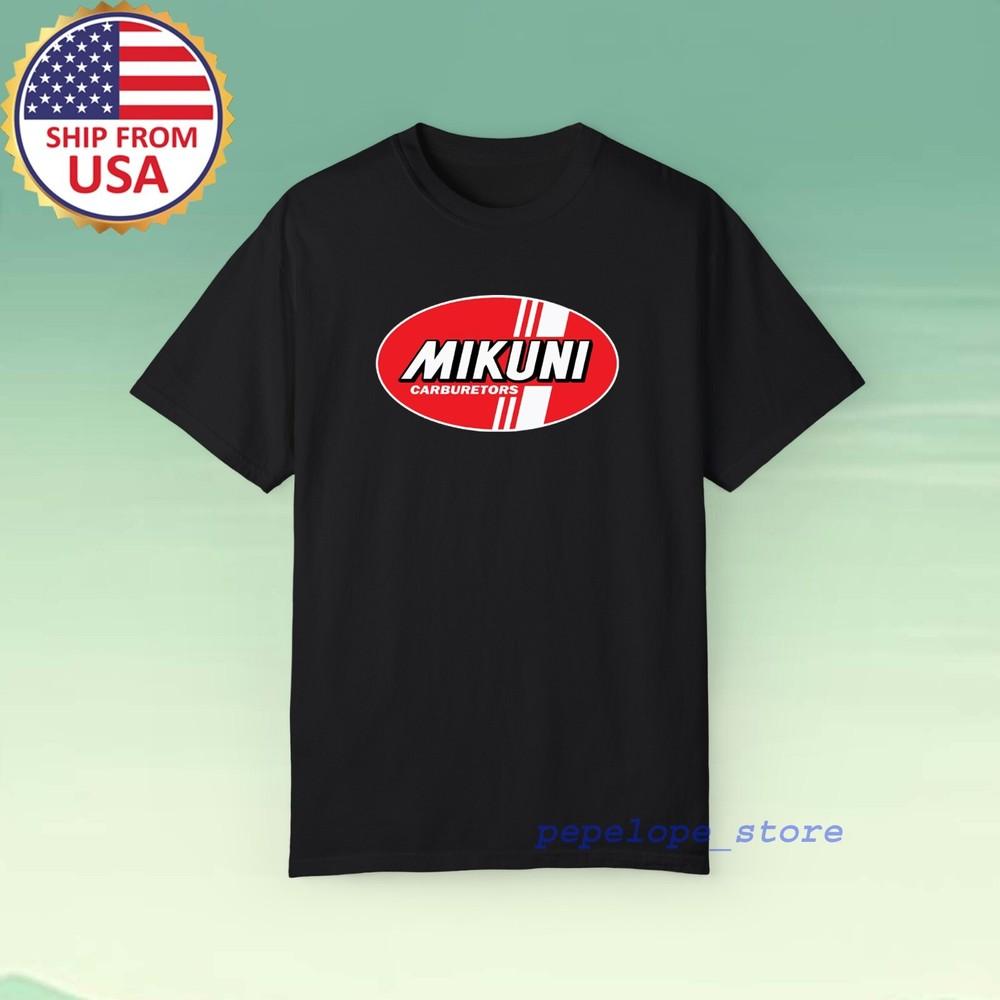 Mikuni Carburetors Men#039;s Black Size S5XL Unisex T-Shirt XXXXL