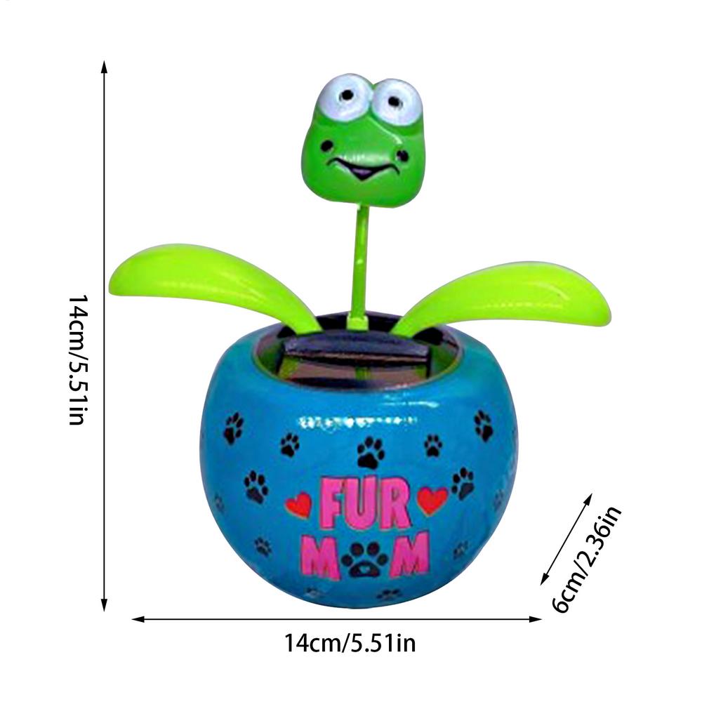 

Solar Powered Dancing Flower Sunflower Solar Ornament Shaking Head Car Ornaments for Home Bedroom Dashboard Decoration