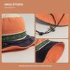 Spring Summer Versatile Sun Parent-Child Bucket Hat Men Women Eaves Outdoor Sunscreen Hat Women Camping Hiking Hat