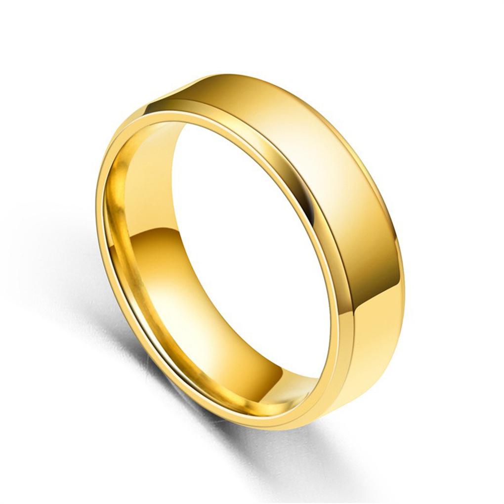 Unisex Band Ring Wedding Dance Women Men Wife Husband Hand Jewelry Office Night Vacation Daily Boyfriend Girlfriend Presents