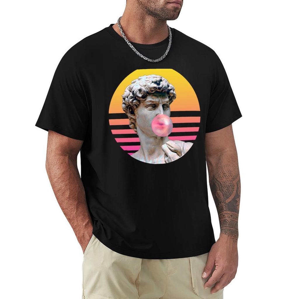 Renaissance Pop With David Tshirt Christmas Theme Tee Top