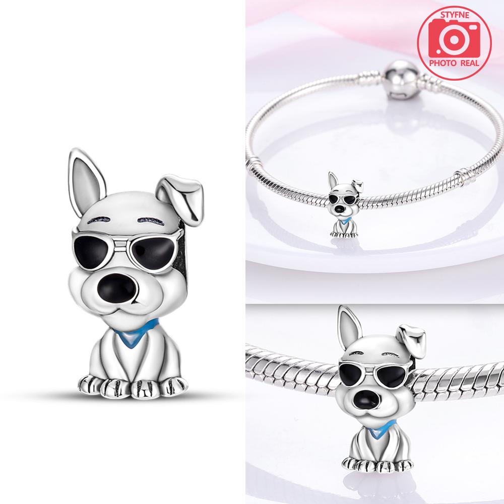Dog Pet Charms Beads Copper Colors For Charms Copper Colors Original Bracelet For Jewelry Making