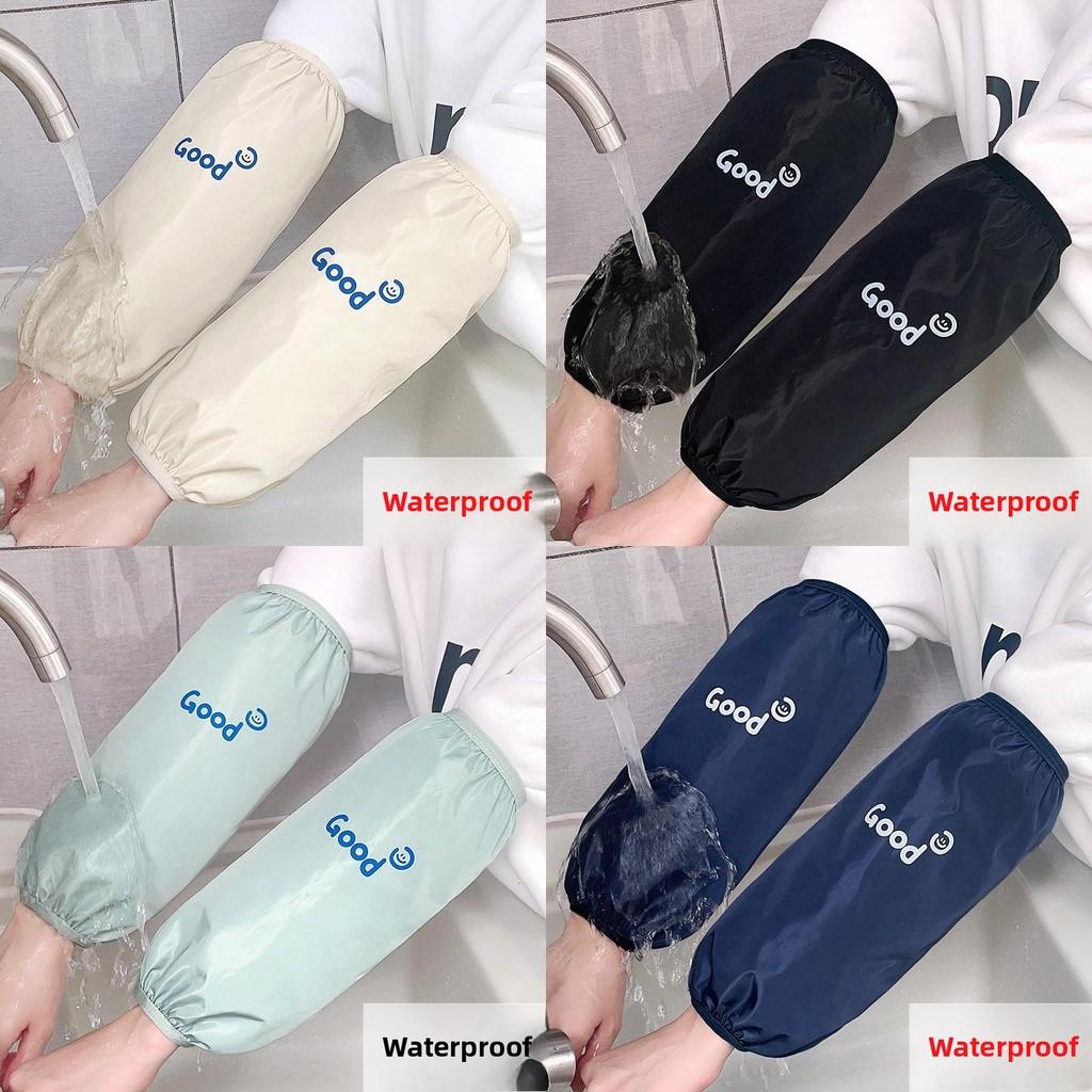 Lange Vanntette Tegneserie Oljebestandige Armermer Kjøkken Forhindrer Flekker Vinter