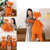 Adorable Plush Fox Toy Soft Cuddly Animal Doll Made Of High Quality Pp Cotton