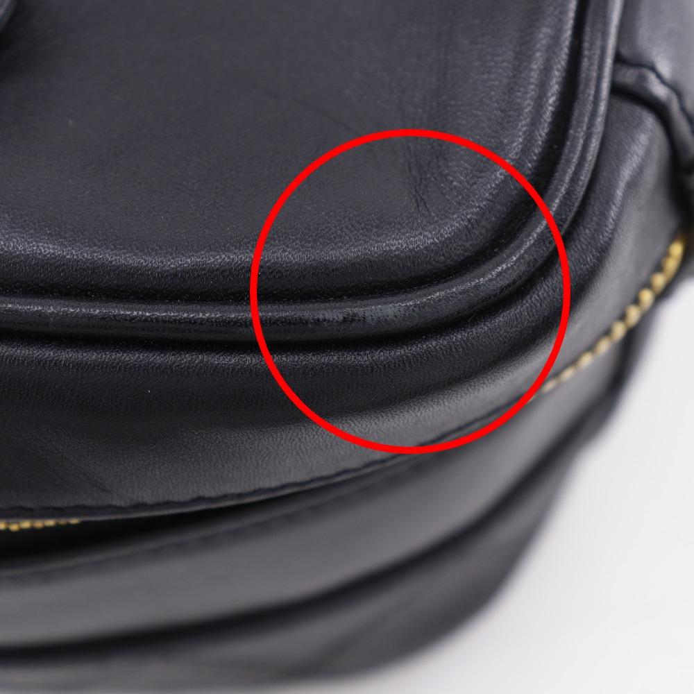 CHANEL Vanity Vanity A01618 Bicolole vintage black Calfskin Women Used