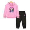 Saja Boys hoodie Fleece sweatshirt Autumn boy girl Hooded Sets kpop demon hunters Jacket 2pcs pullover+pant kids boutique clothe