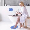 Reusable Shower Feet Cleaner Suction Cup Back Scrubber Multifunction Foot Massage Pad  Body Bath