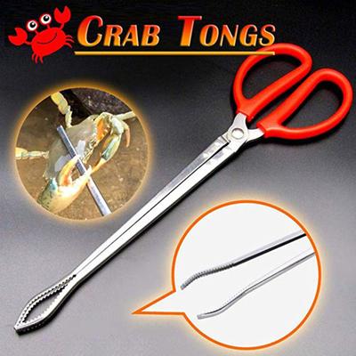 MUQZI Sports Accessory Reinforced Multifunction Anti-Slip Trash Crab Clip Artifact Tongs Fishing Tool