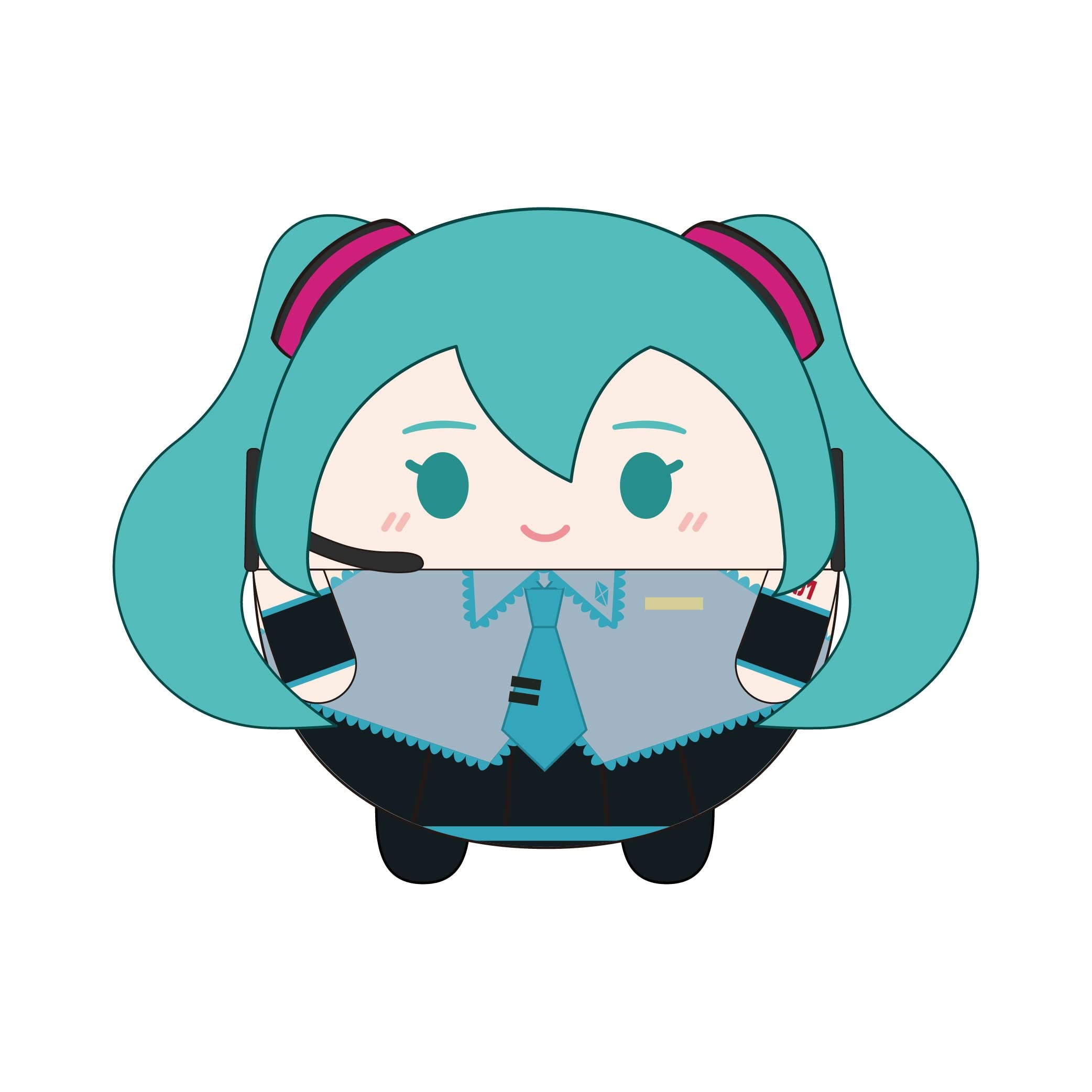 

Персонажи Piapro Fuwakororin BIG Hatsune Miku A