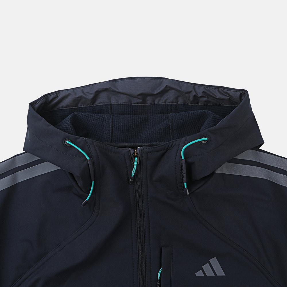 adidas Softshell Hooded Zip Sports Long Sleeve Jacket Men Jackets KR2498
