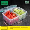 ZISIZ Multi-Compartment Plastic Food Storage Container