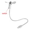 Energy Saving Flexible USB Cooling Fan With Switch For Notebook Laptop Computer