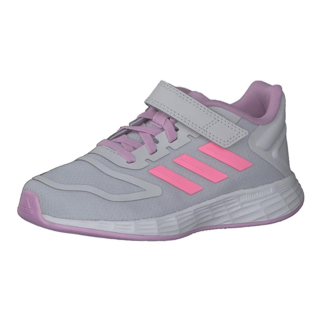 Adidas Duramo 10 Boys and Sizes Dash Lilac Cm Kids' Sneakers, Girls, 17-25.5cm, LWR95, Gray/Beam Pink/Bliss (GV8923), 21.0