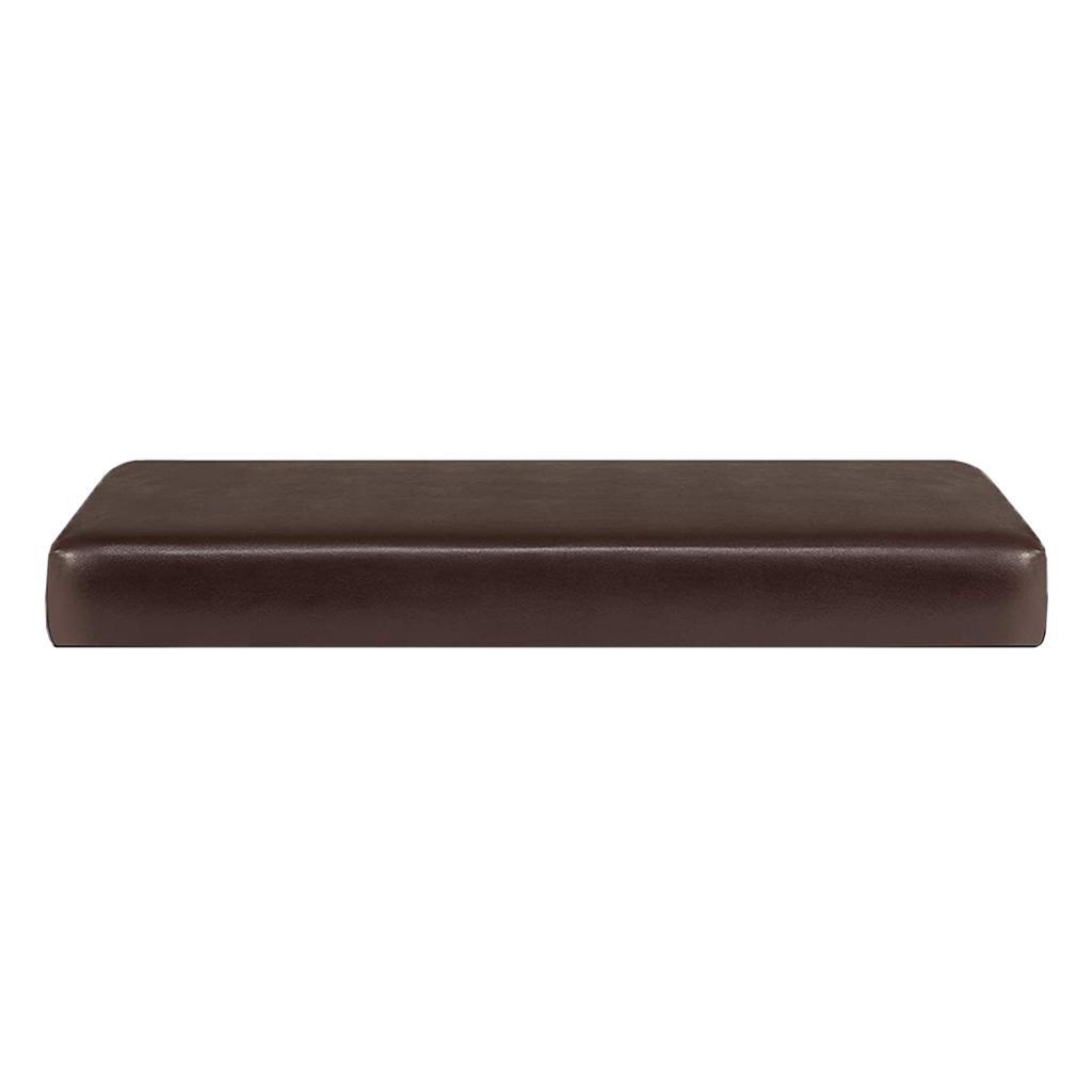 

Waterproof Durable PU Leather Sofa Seat Cushion Cover Protector кавовий