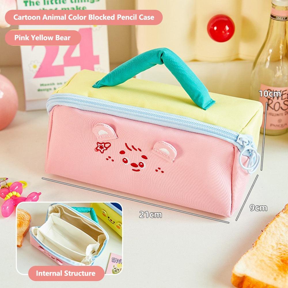 

Multilayer Pencil Case Portable Stationery Storage Bag High Quality Stationery Organizer Gift 01