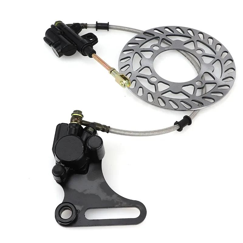 Hlavní hydraulický válec Třmen Sestava zadní brzdy Brzdové destičky Zadní kotoučová brzda pro Pit Dirt Bike KLX Motocykly Příslušenství