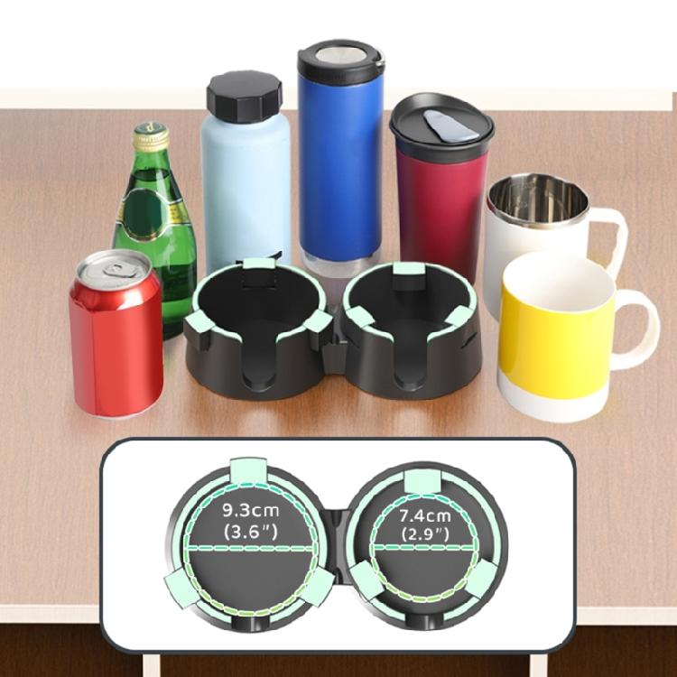 Cup Holder for Bedsides Tables and Workstations Spillproof Plastic Cup Stand Waterproof Office Coffee Mug Rack