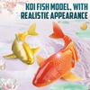 Portable Animal RC Koifish Simulation Waterproof Swimming Submarine Outdoor Water Toy for Pool Lake Children Boy Gift Rechargeable Simulated Fish Toy