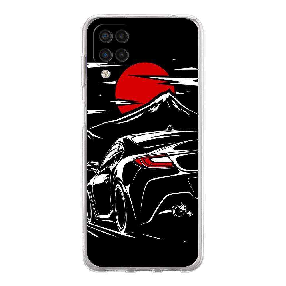 Japan JDM Sports Cars Male Men Phone Case For Samsung Galaxy A51 A71 A21S A12 A11 A31 A41 A03S A13 A33 A73 A53 A52 A32 5G Cover