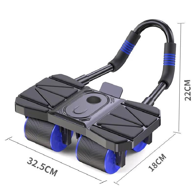 Automatic Rebound Elbow Support Ab Wheel