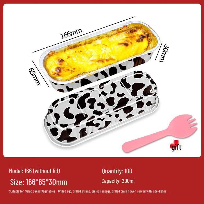 Golden Rectangular Thick Aluminum Foil Baking Pan with Lid