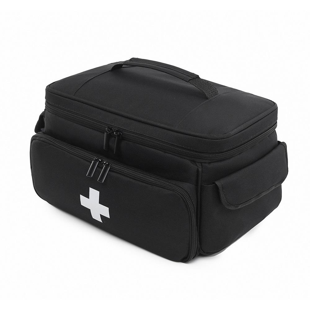 Lightweight Travel Medicine Bag Adjustable Strap Multi-Functional Medicine Storage Box Easy Grip Large Capacity